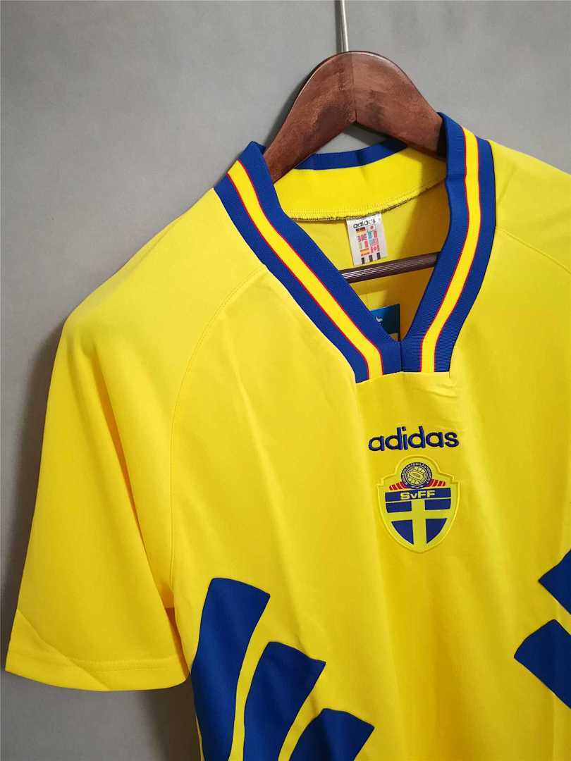 Sweden 1994 Home Yellow